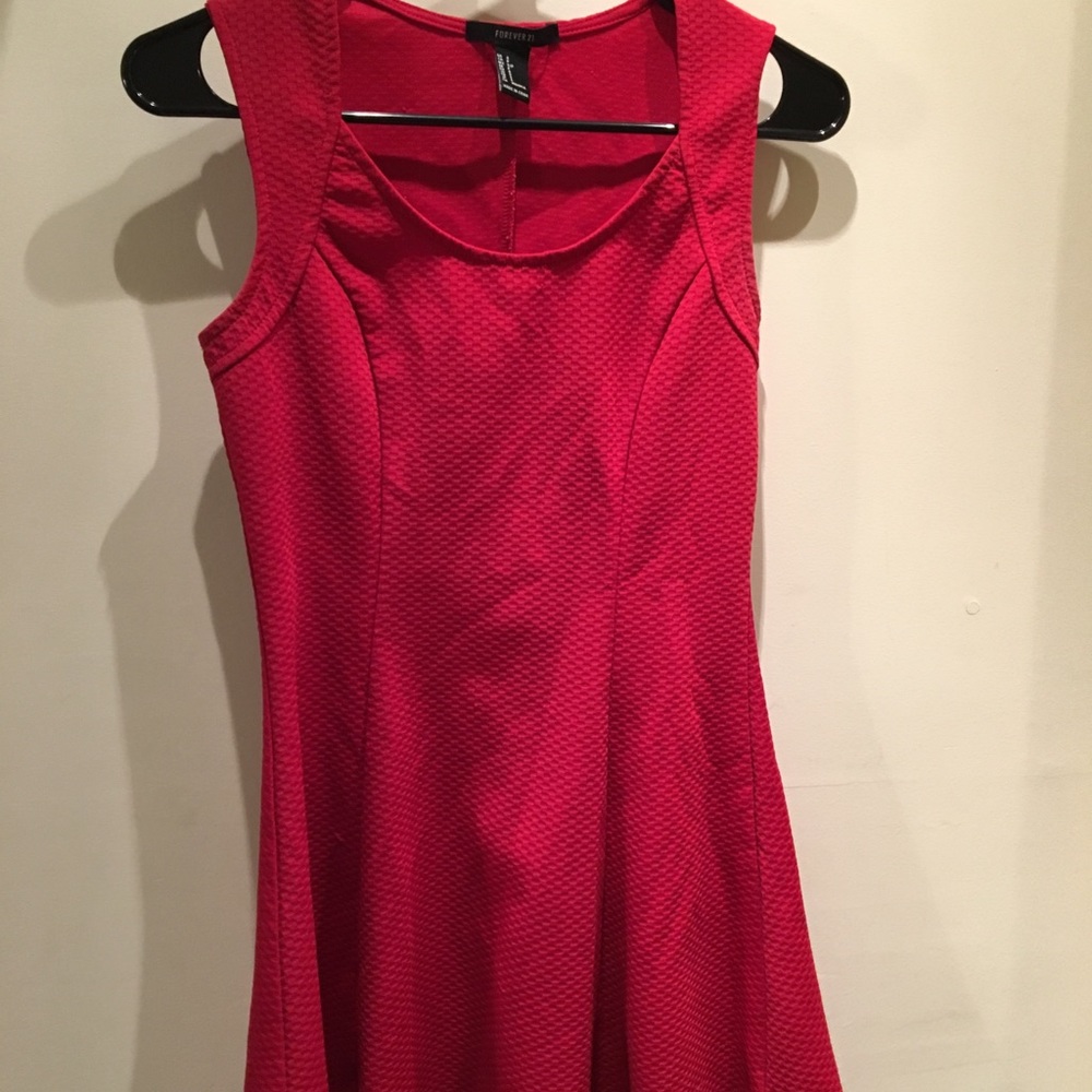 Red Forever 21 dress